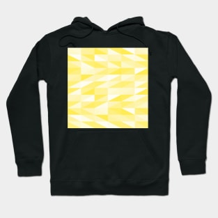 Messy yellow triangles texture Hoodie